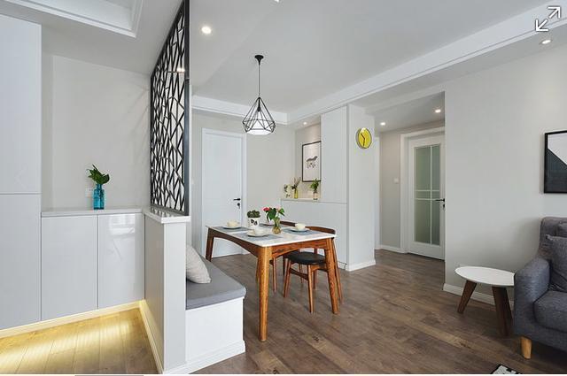 入户对着厨房门易漏财, 老公想了一招, 没想到同户型业主都来效仿