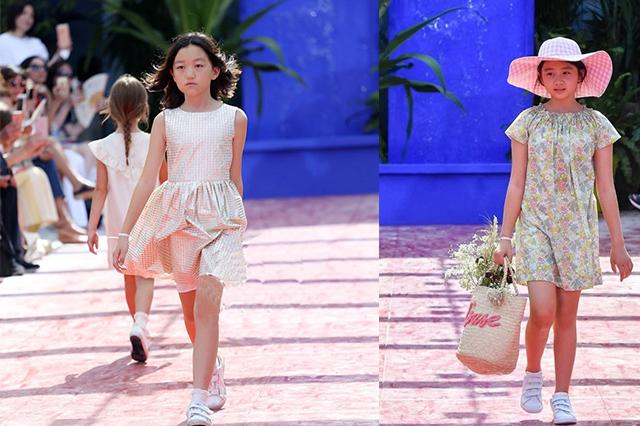 同样都是11岁的李嫣和黄忆慈同台走秀,一个像超模,一个像平模,你更