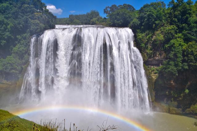 悠游黄果树瀑布,感受真山真水真自在