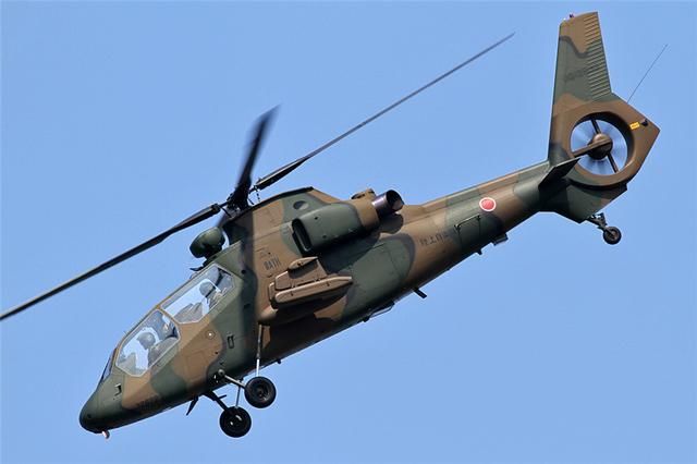 飞机资料库 之 川崎oh-1侦察直升机