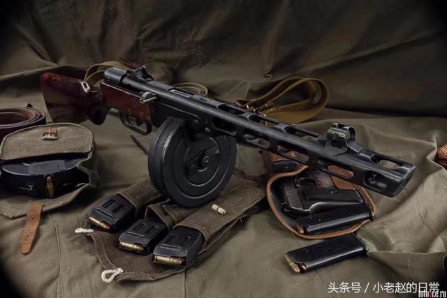 传统钢木枪械无穷魅力 二战苏军使用的单兵武器