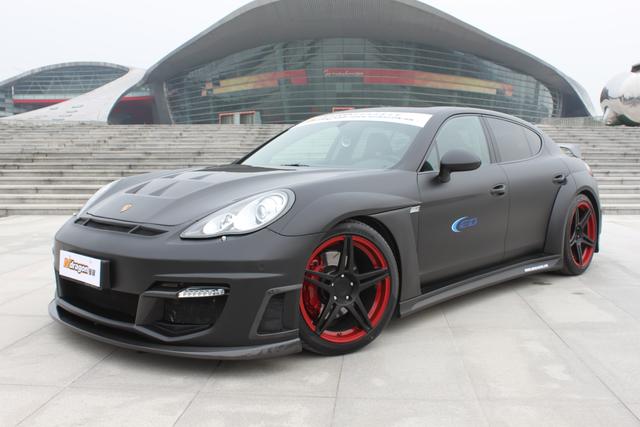 飞行堡垒,保时捷panamera改装lumma包围图赏!