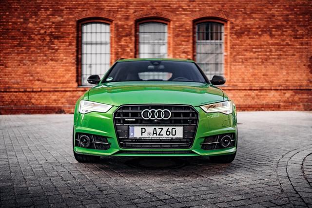 原谅绿的奥迪rs6,地表最强你见过吗