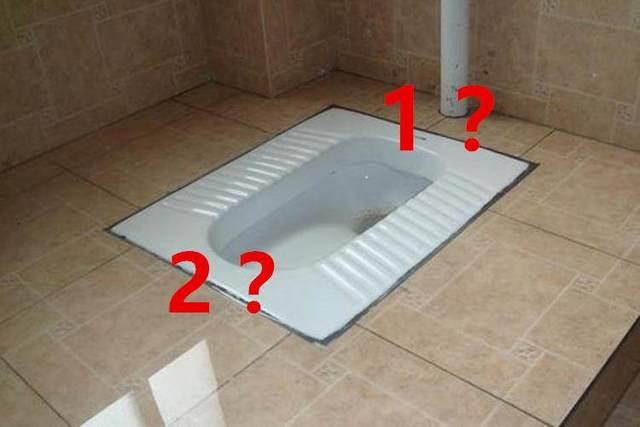 蹲便器哪边是前面哪边是后面?这么多年我们居然都蹲错了!