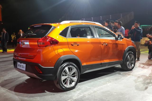 奇瑞全新小型suv瑞虎3x 上市,竟仅售5.89-8.09万元