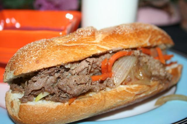 费城牛肉芝士三明治-不只做早餐这么简单