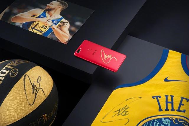 科技界与体育界的大热cp,vivo与库里为粉丝送祝福