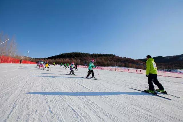 齐齐哈尔明月岛滑雪场图片