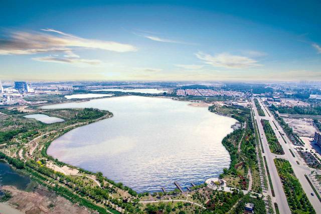 2006年开始,徐州市规划建设九里湖湿地,并作为振兴徐州老工业基地和
