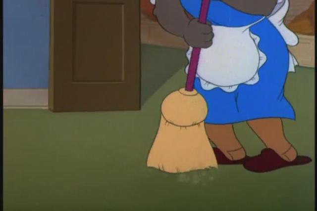 为什么永远都看不到猫和老鼠里面tom主人的脸?