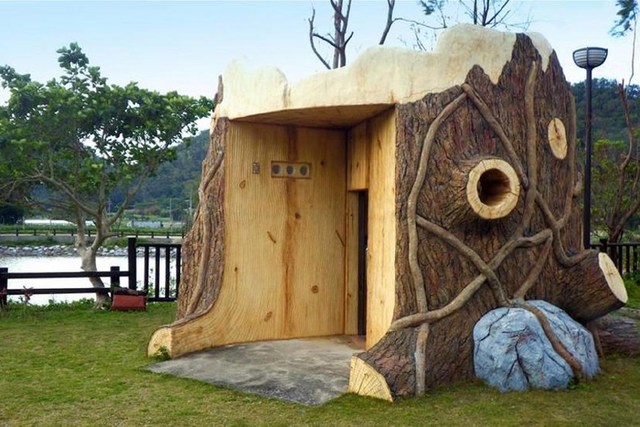 盘点日本造型独特的公共厕所,每个都让人眼前一亮!