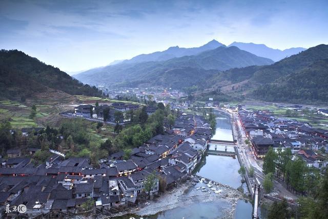 四川这个古镇, 踏过陕西,四川,甘肃三省交界处