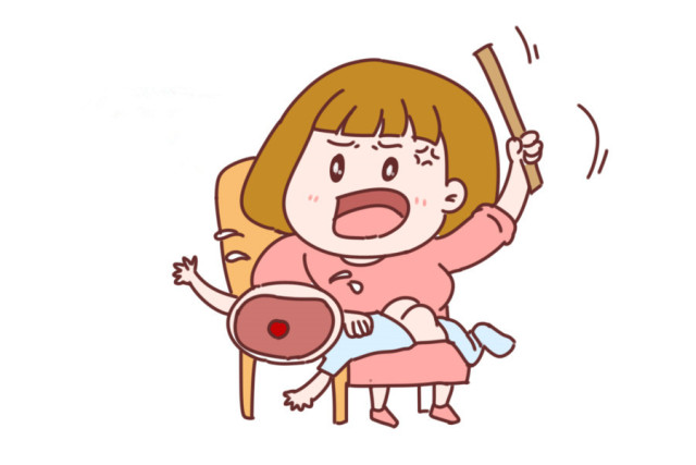 动不动就打孩子,不过是变相的"恃强凌弱"