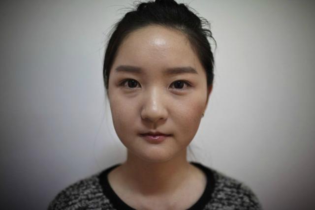 "整容前"和"整容后"对比图,一个惨不忍睹,一个惊为天人