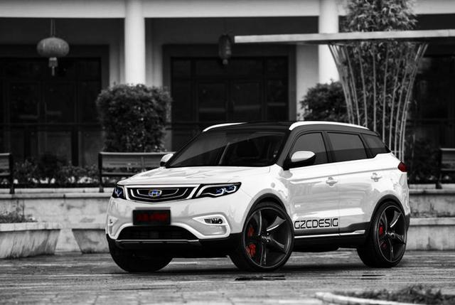 史上最美吉利博越改装同样好看 花费仅需万元便可大变脸 太帅了