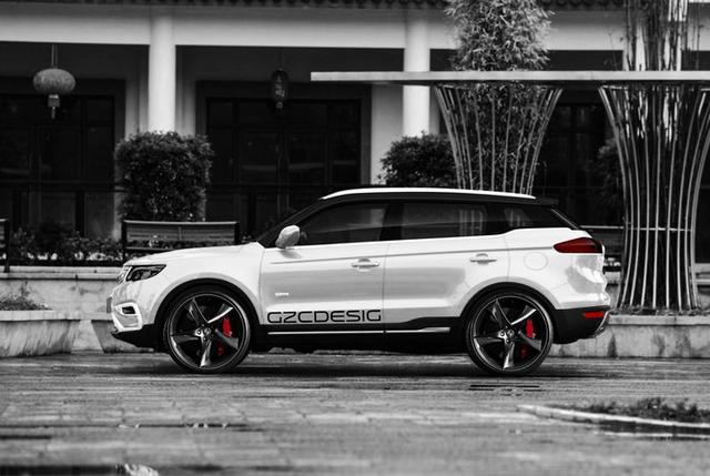 史上最美吉利博越改装同样好看 花费仅需万元便可大变脸 太帅了