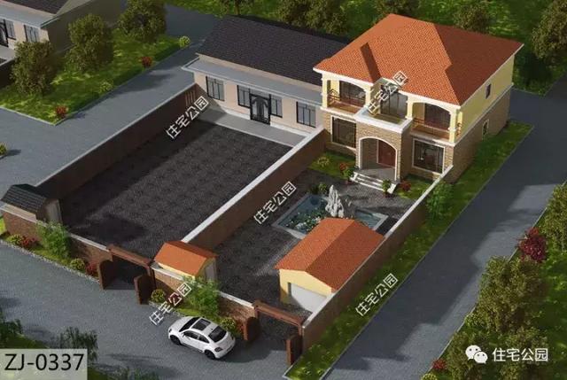 农村建房还是合院好这16套您选哪一套