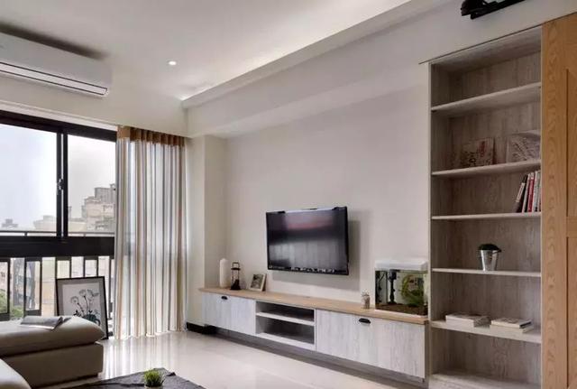 适合小户型客厅的电视背景墙简单好看就行别花哨