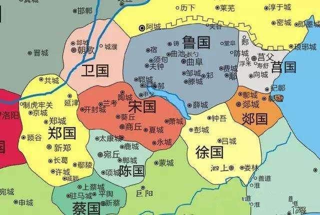 徐国位置地图少康时期,"方夷来宾";少康之子杼曾东