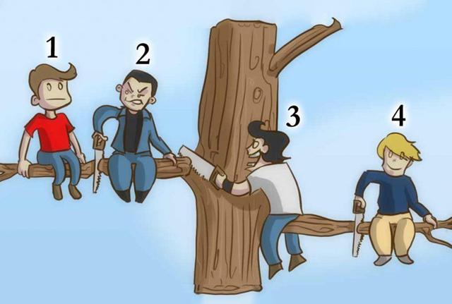 心理测试:选择下图最愚蠢的人,测出你性格中最大的弱点!