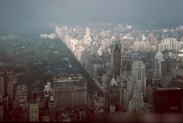 纽约中央公园,第五大道,广场酒店,60年代