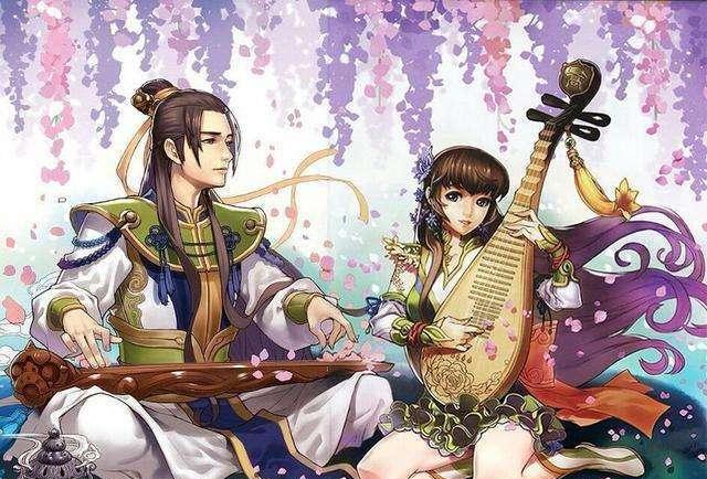 情侣大乔:孙策;小乔:周瑜;黄月英:诸葛亮;夏侯夫人:张飞;祝融夫人