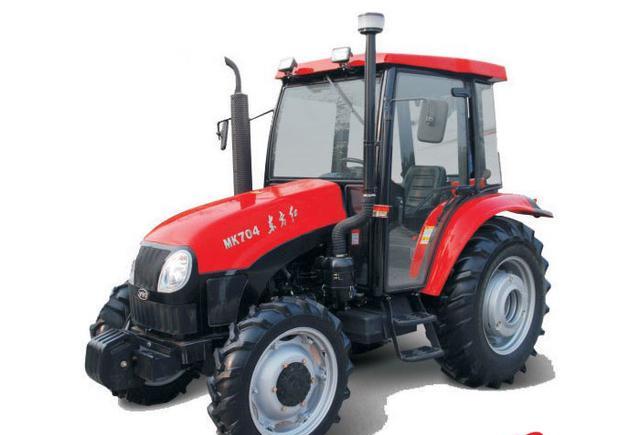 东方红704轮式拖拉机中马力拖拉机参考价:5.6万-7.