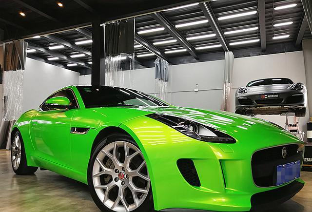 这个夏天靓爆你的双眼捷豹ftype梦幻金绿