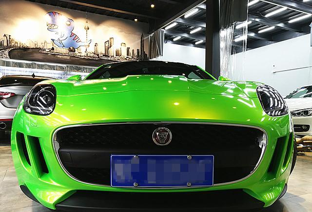 这个夏天靓爆你的双眼捷豹ftype梦幻金绿