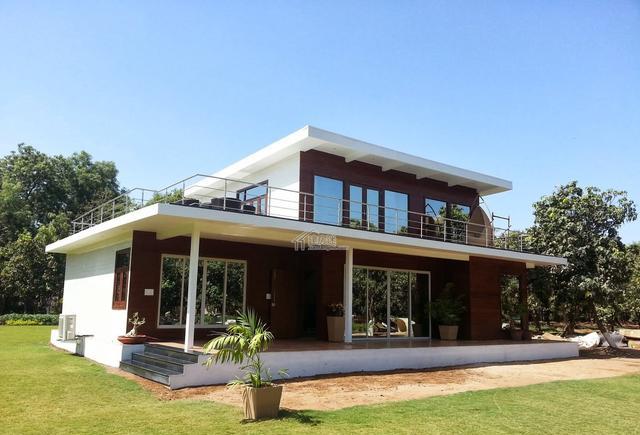 印度200平米两层现代风格轻钢别墅自建房-第二部分