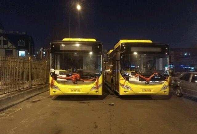 哈尔滨117路公交新车来了