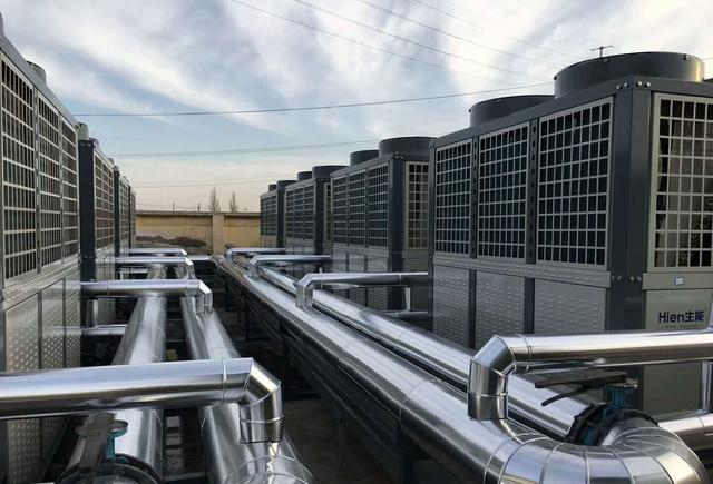 生能服务西安铁路局8000平米热泵采暖工程