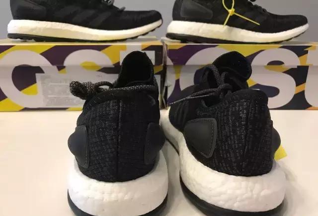 adidaspureboost真假大对比啦莆田货真的那么差吗
