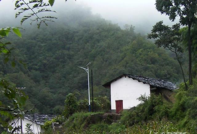 图说美丽的陕西省安康市岚皋县大道河镇淳风村