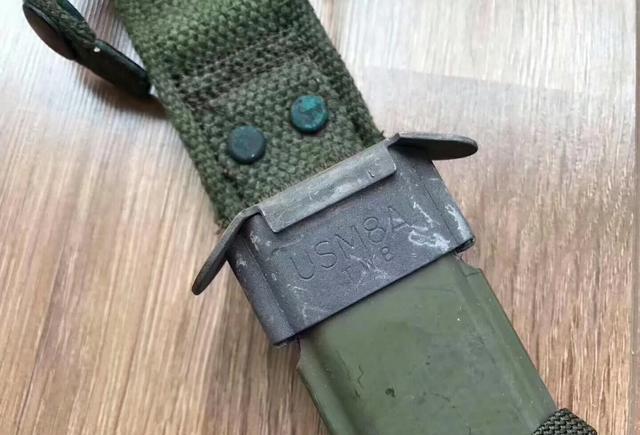 1985年美国陆军战略军用物资m7刺刀