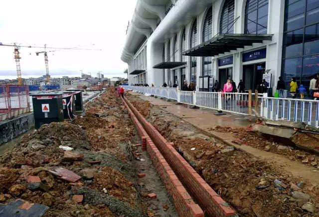 重磅好消息!贵港高铁站前广场将局部投入使用