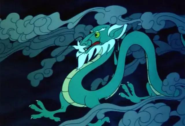 东海龙王集结大军杀来,狂风大作,浊浪滔天,四海龙王水淹陈塘关,全城