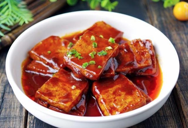糖醋豆腐味道比饭店的好吃还特别下饭