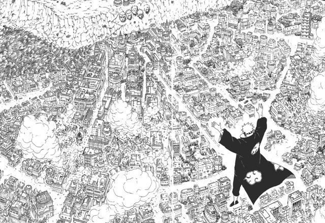 佩恩入侵木叶的事件是剧情里描述最完整的一次入侵,直接导致了整个