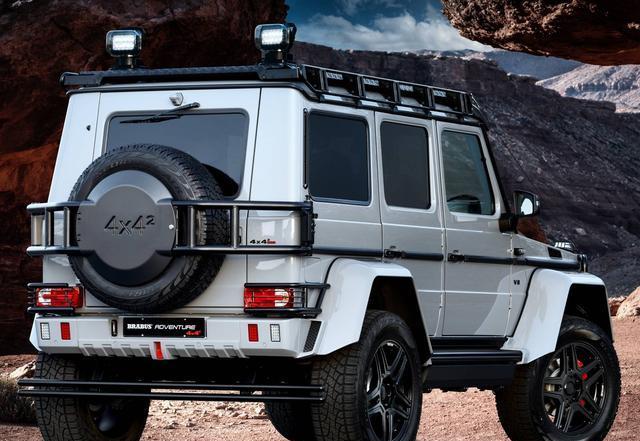 梦想座驾巴博斯推出g550 adventure 4x4改装版