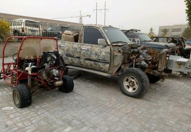 80底盘改钢管战车,很棒就是了!