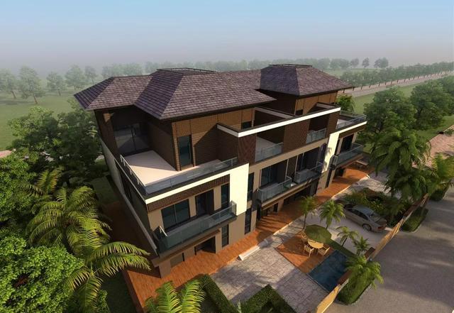 最后,在景色优美的小楼人家风景区,保利精心雕琢了一座世外桃源