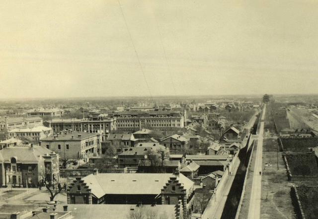 北洋时代珍贵老照片,那时的北京城是这个样子的