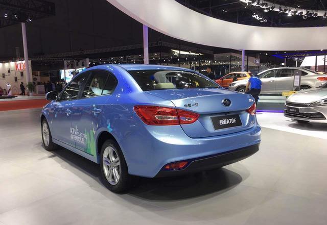 88-18.38万,续航可达200km,一汽骏派a70e上市