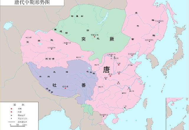 中国古代各朝形势图(南北朝-唐)|拓跋|朝代|王朝_新浪新闻