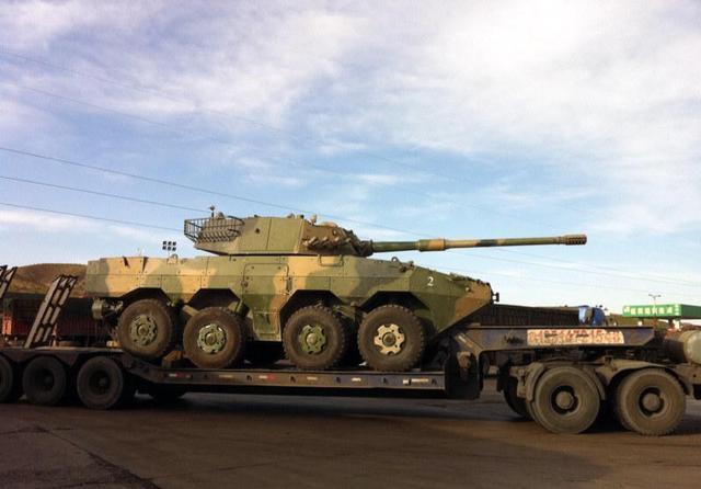 陆战之王依旧是坦克中国新式09轮式战车还是有很大的进步