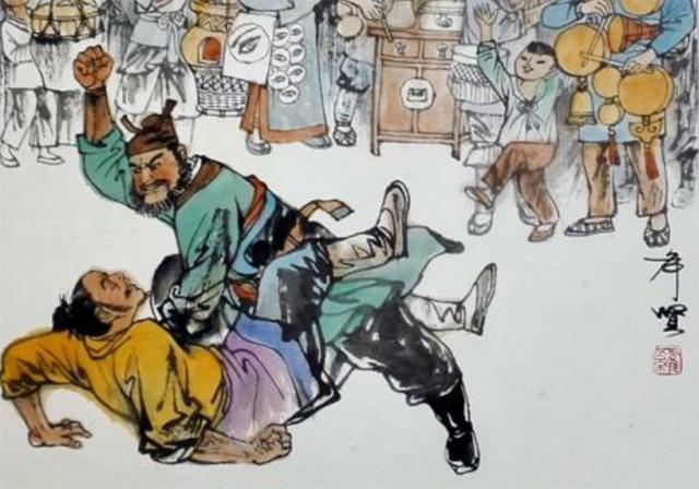 鲁智深为了一个女子, 三拳打死镇关西, 被救女子是什么身份?