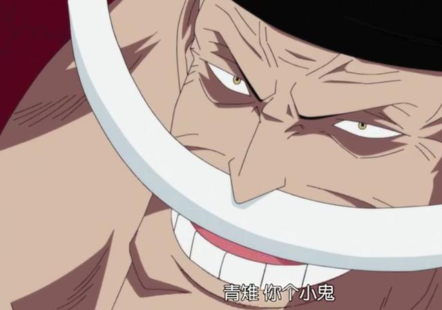 海贼王:顶上战争时白胡子细微的表情变化