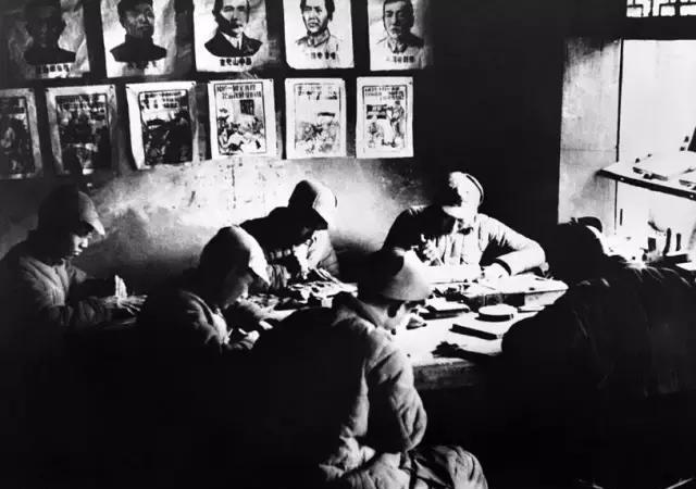 老照片抗战时期的八路军和根据地的情景