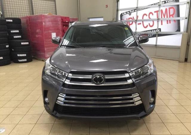 18新款汉兰达5种颜色与大嘴格扇搭配钨金灰帅爆了